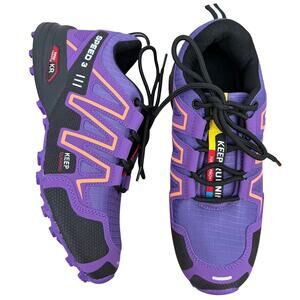 Keep Running KR Speed 3 Women's Purple Sports Trainers Shoes EU Size 40/W 9